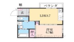 ヴェルメゾンプチ北白川間取り図面