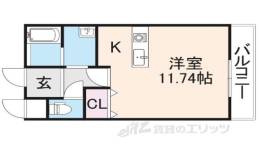 クレシタ甲斐田間取り図面