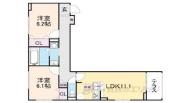 グレース讃良間取り図面