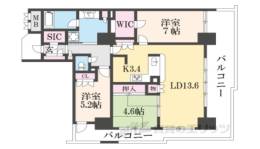 ザ・草津タワー間取り図面