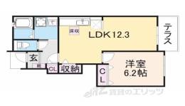 カーサ・フェリーチェ　１　間取り図面
