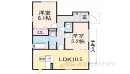 コウジィコート間取り図面