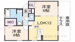 ファイン・コート　Ａ棟間取り図面