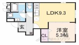 アスピリア　天理間取り図面