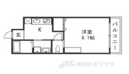 MESA VERDE桂B棟間取り図面