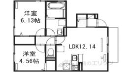グランマノワール天理間取り図面