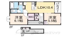 グリーンハイツ加茂１間取り図面