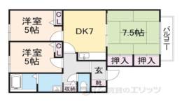 ノース・サンティーナ間取り図面