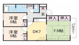 ノース・サンティーナ間取り図面