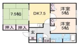 ノース・サンティーナ間取り図面
