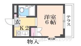 クイーンズピア枚方間取り図面