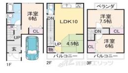 貸家間取り図面