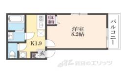 NEXTLIFE太秦天神川２間取り図面