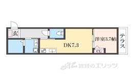 サンシエ寝屋川間取り図面
