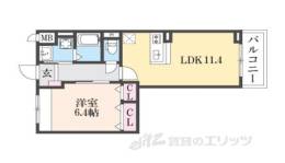 エムアイ　ヒルズ間取り図面