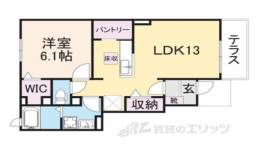 Ｅｔｏｉｌｅｓ　Ｎ間取り図面