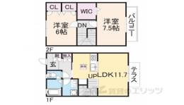 貸家間取り図面