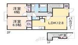 サニーカーサ１間取り図面