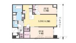 パラドール御所西グランデ間取り図面