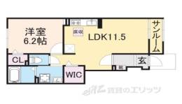 ウィズ・ユーE間取り図面
