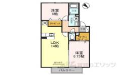 ヴィルヌーブ　Ｂ棟間取り図面