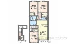 サンライズⅦ間取り図面