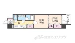 クレアドーレ南草津間取り図面