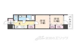 クレアドーレ南草津間取り図面