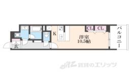 クレアドーレ南草津間取り図面