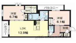 レーヴソレイユ間取り図面