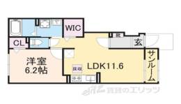 メゾンクレール間取り図面