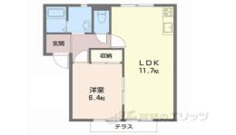 ツインハイム　Ｂ間取り図面