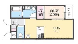 Ｓｔ．Ｒｅｓｉｄｅｎｃｅ伏見稲荷間取り図面