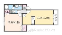 ジュネスコート間取り図面
