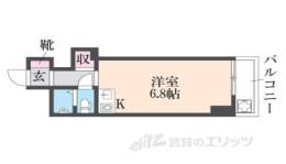 シャルムメゾン香里間取り図面