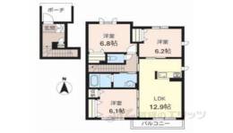 サン・クレールＢ間取り図面