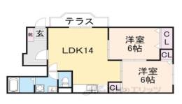 ヴィラ　明分間取り図面