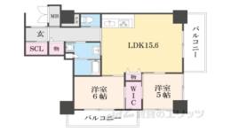 ビジュール琵琶湖京阪浜大津間取り図面