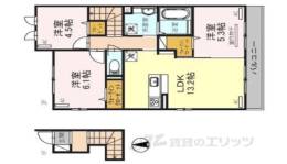 フリージア地黄間取り図面