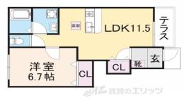 レジデンスガーデン間取り図面