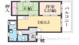 オークパレスＣ棟間取り図面