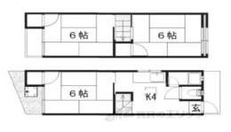 貸家間取り図面
