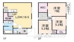 貸家間取り図面