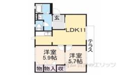 アガーペ八木間取り図面