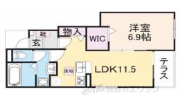 カッツェ吉祥院間取り図面