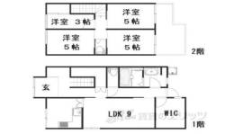 貸家間取り図面