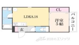 レクエルド桃山間取り図面