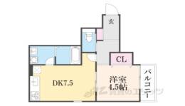 レクエルド桃山間取り図面
