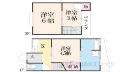 貸家間取り図面