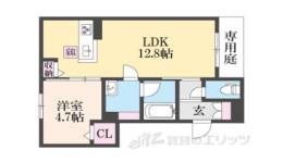 リガールメゾン　円町間取り図面